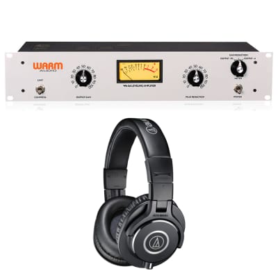 Warm Audio WA2A Tube Optical Compressor Limiter + Audio Technica M40X Headphones image 1