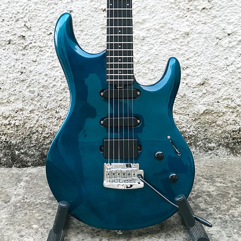 Music Man OLP Luke Steve Lukather Signature Blue Metallic Electric