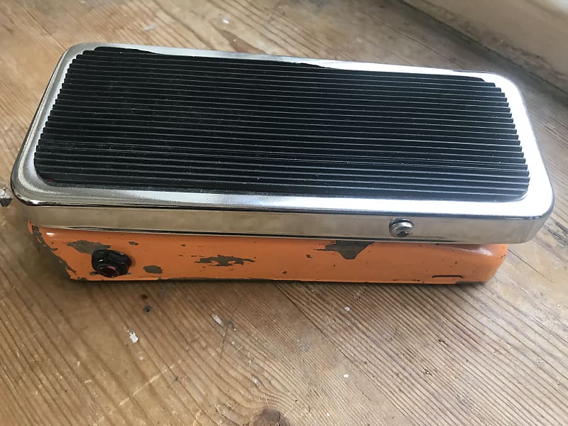 Vintage rare Colorsound Fuzz wah guitar effect pedal 1970s