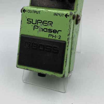 BOSS PH-2 Super Phaser '90s Vintage MIT Guitar Effect Pedal Made in Taiwan Black Label for sale