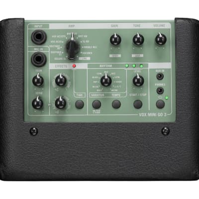 Vox Mini GO 3 Ltd. Ed. 3-Watt Modeling Combo Amp - Olive Green image 3
