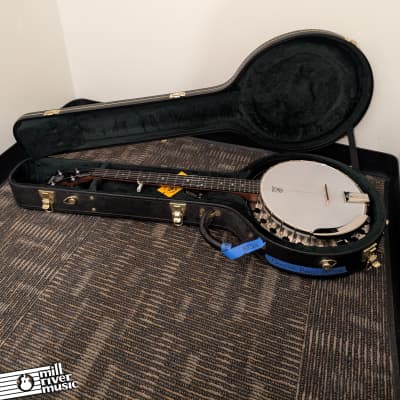 Deering Boston 5-String Resonator Banjo 2005 w/ Original Hard Case image 8