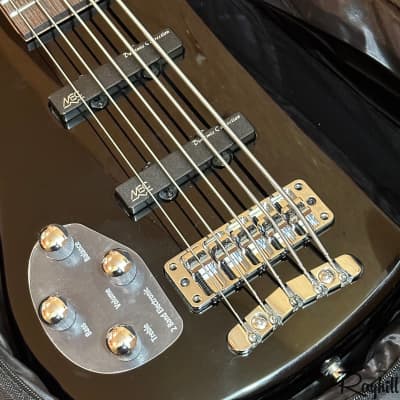 Warwick Rockbass Streamer LX Left Handed 5-String Black Electric Bass Guitar image 8