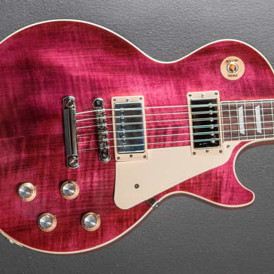 Gibson USA Les Paul Standard 60's Figured Top - Translucent Fuchsia image 1