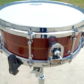 Daville Drumworks 13x5" Stave Padauk Snare Drum - Soundfile! image 2