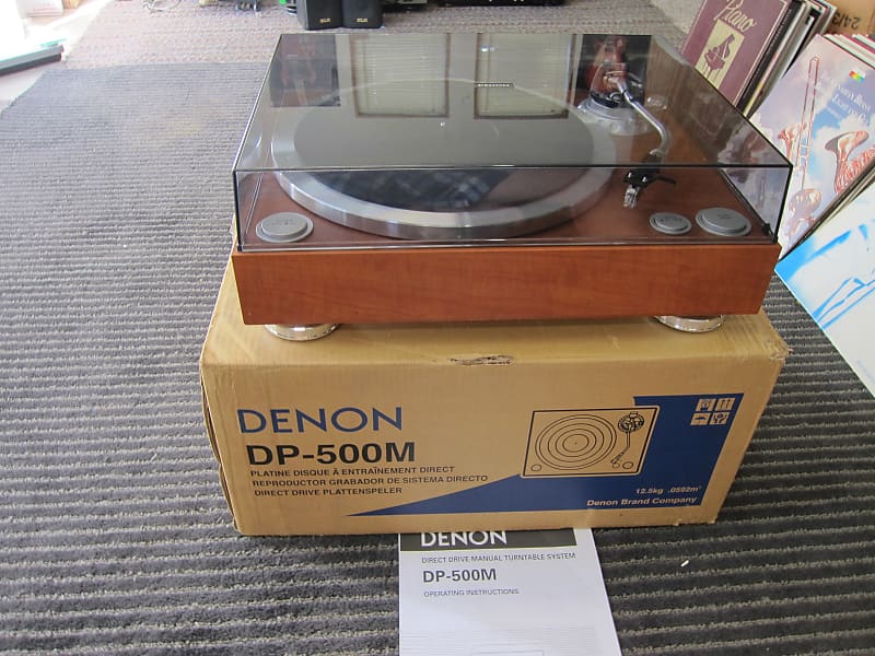 Ex Denon DP500M Audiophile Turntable, Stanton 681EEE Reverb UK