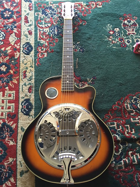 Zenison resonator guitar cheap