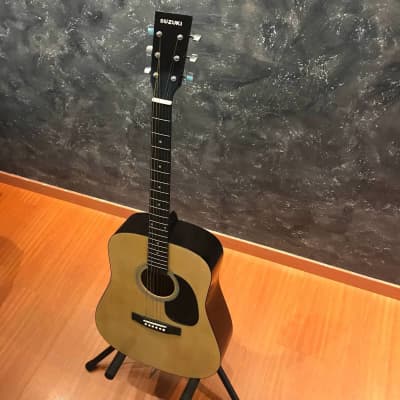 Suzuki SDG 5PK Natural Finish Dreadnought Acoustic Guitar image 2
