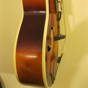 Arnold Hoyer Vintage  c.1960 Sunburst Guitar-Bodied Electro-Mandolin/ Mandolinetto. image 5