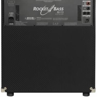Ampeg Rocket Bass RB-115 1x15 200W Bass Combo Amp Black and Silver image 14