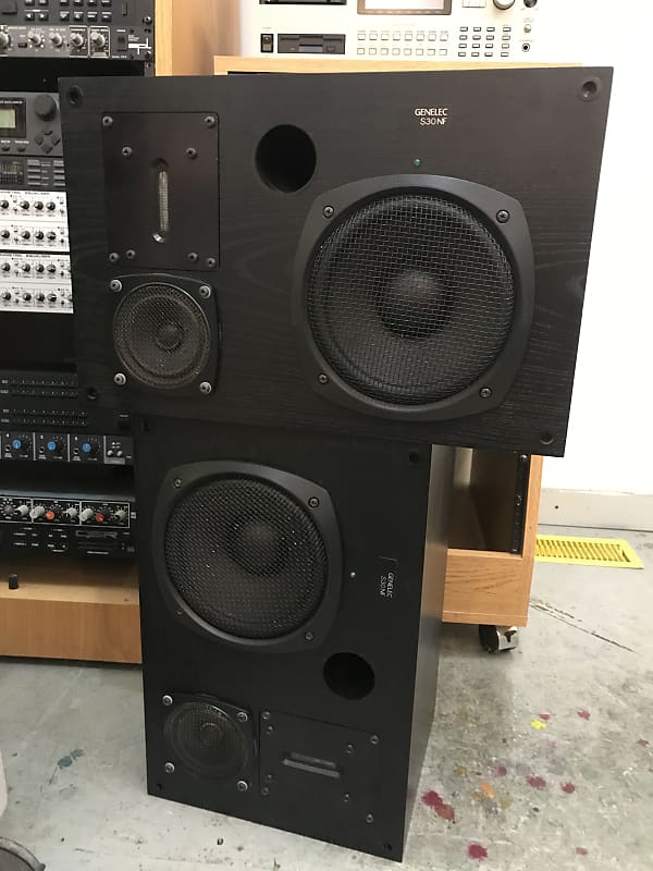 Genelec Triamp S30 NF Active Three-Way Studio Monitor | Reverb