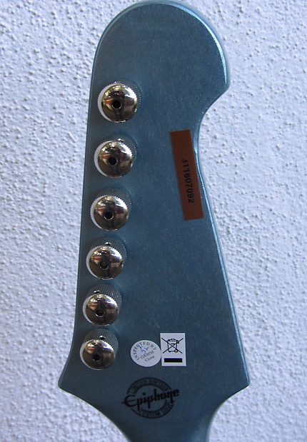 Epiphone Firebird 2010-2012 Pelham Blue | Reverb Epiphone Firebird 2010-2012 Pelham Blue | Reverb