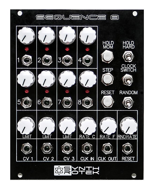 Synthrotek 'Sequence 8' Analog 8-Step Eurorack Sequencer Module image 1