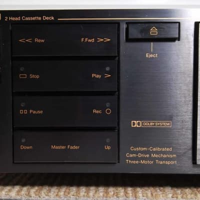 1986 Nakamichi BX-100 Stereo Cassette Deck New Belts & Serviced 03-2023 Excellent Condition #501 image 2