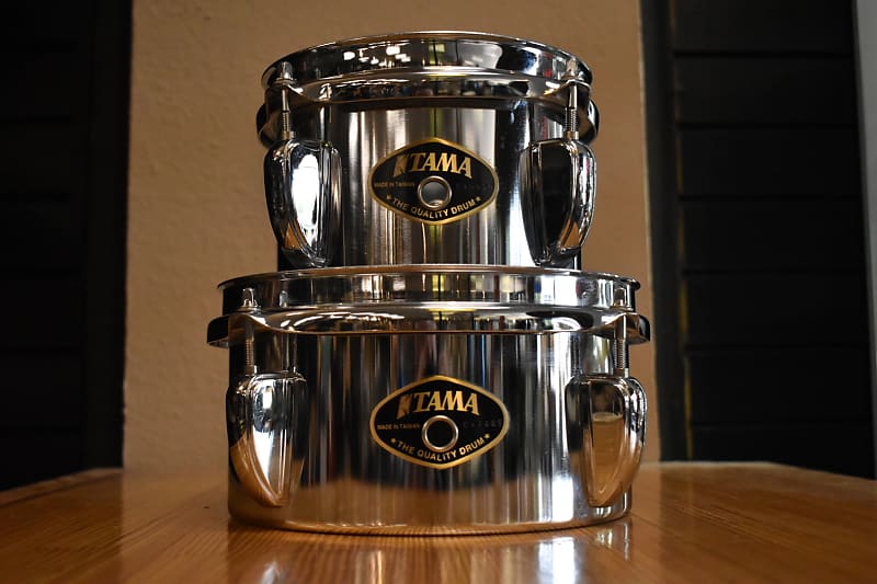 TAMA MT68ST ミニティンバレス TAMA タマ ブラック・スティール・ミニティンプスセット (6