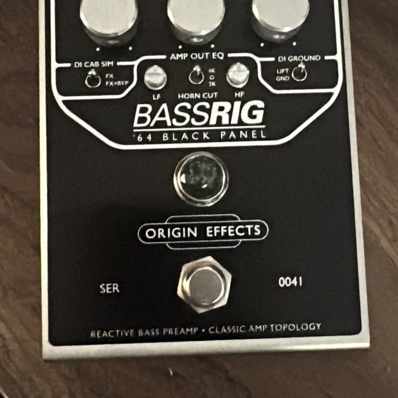 Origin Effects BassRIG 64' Black Panel | Reverb