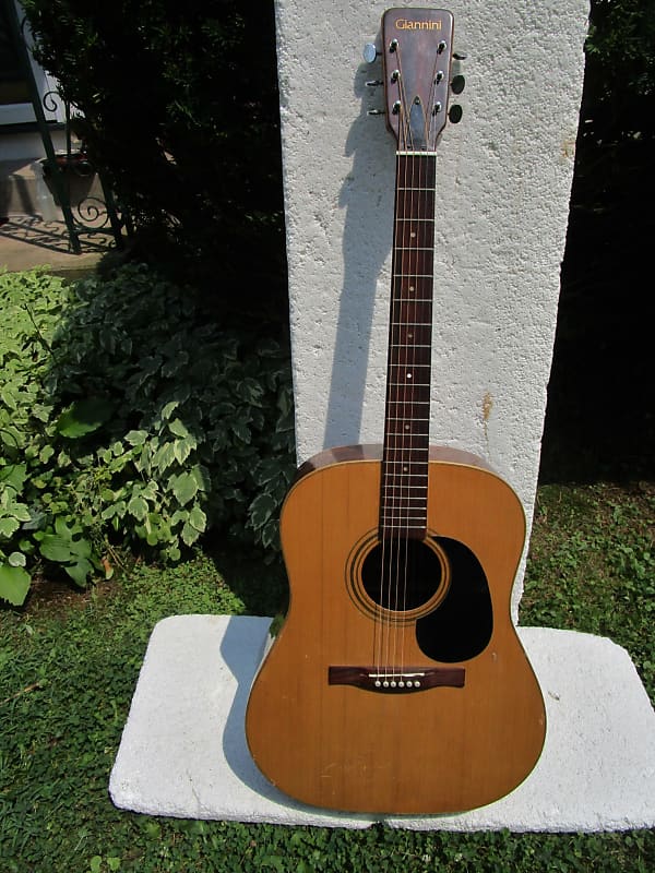 1974 giannini acoustic deals guitar