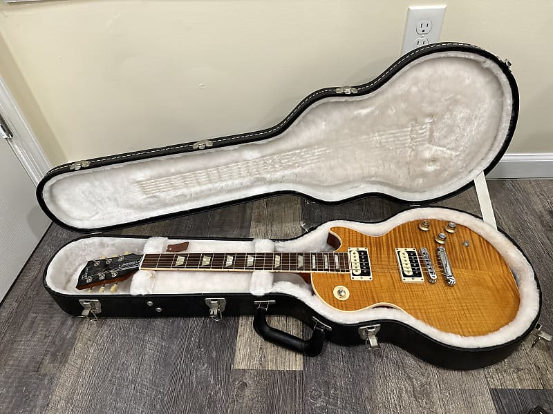 Gibson Les Paul Standard 2012 Trans Amber Slash image 1
