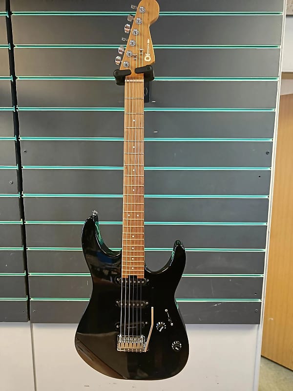 Charvel DK22 Pro-Mod SSS Gloss Black 2021 Electric Guitar image 1