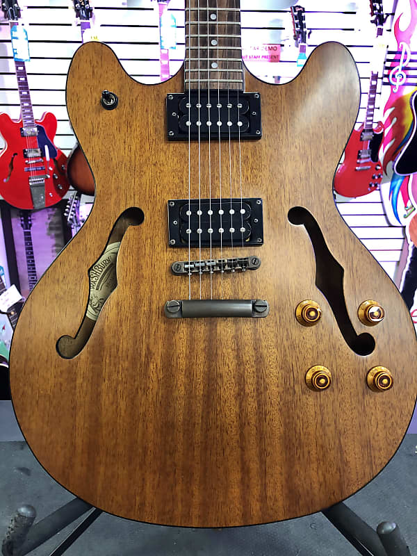 Washburn HB32DM Distressed Matte Hollowbody Pre Owned Very Reverb