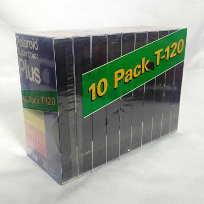 Polaroid Supercolor Plus T120 VHS Tapes Lot of outlets 100