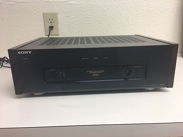 Sony TA N330ES 1986 Black with original Box | Reverb