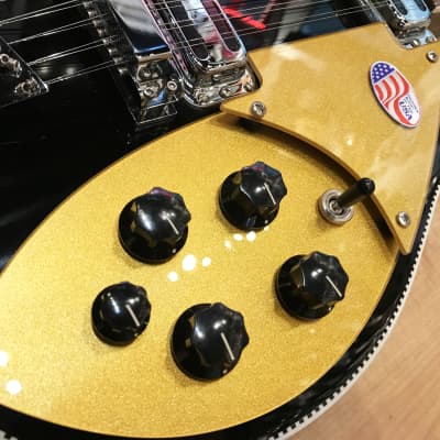 Rickenbacker 660/12 12-String Electric Guitar 2019 JetGlo image 11
