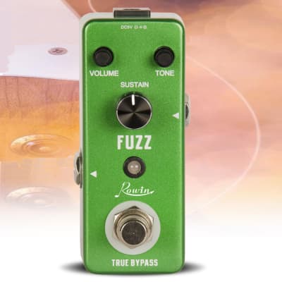 Rowin LEF-306 Firecream FUZZ Vintage Classic late 60's early 70's Fuzz Guitar/Bass Effect Pedal image 4