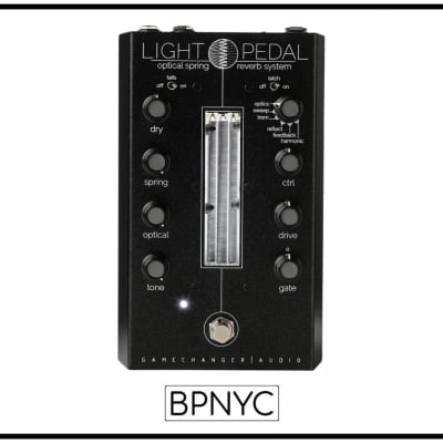Gamechanger Audio Light Pedal Optical Spring Reverb | Reverb