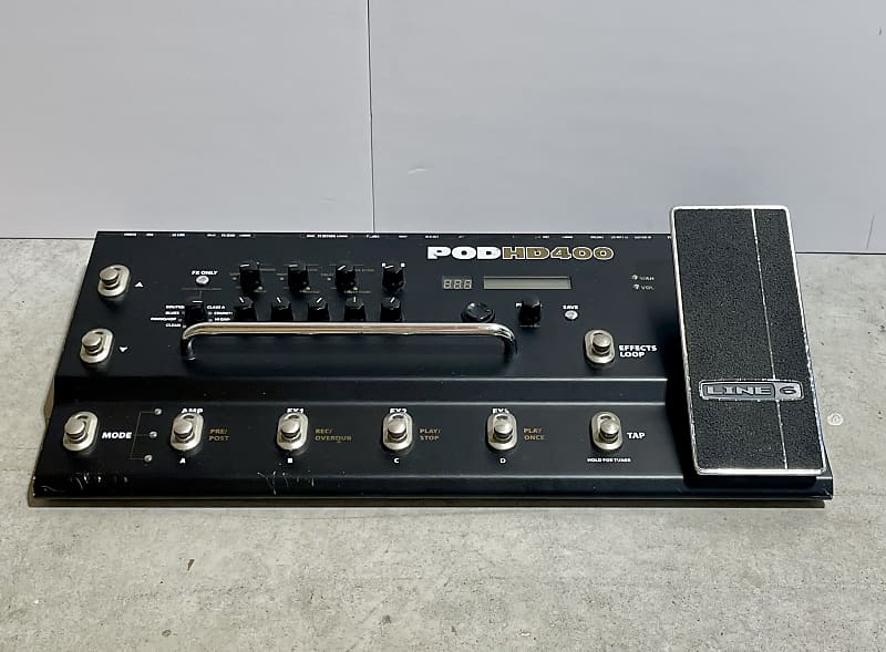 Line 6 POD HD400 Multi-Effect and Amp Modeler | Reverb Canada