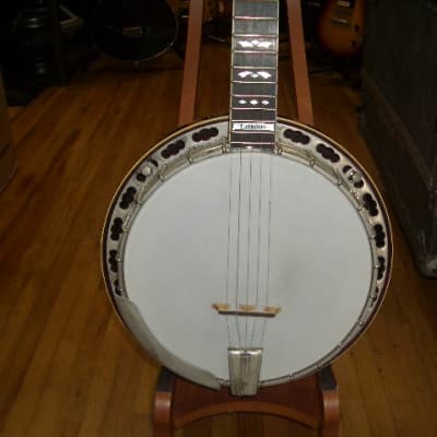 Deering Tenbrooks Legacy 5-String Banjo, Vintage Brown image 2