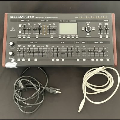 Behringer DeepMind 12D Desktop 12-Voice Polyphonic Analog Synth Module 2016 - Present - Black