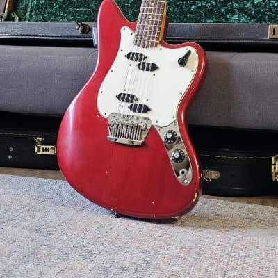 Vintage Fender Electric XII 1966 Candy Apple Red w Stamford Case for sale
