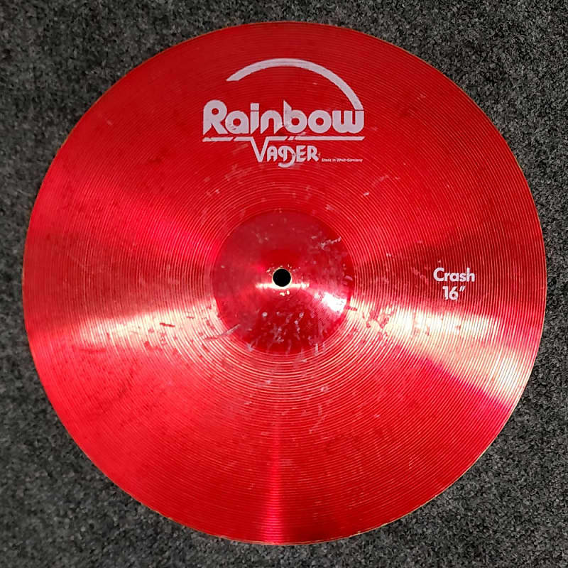Used Vader Rainbow Crash Cymbal 16" Fair Reverb