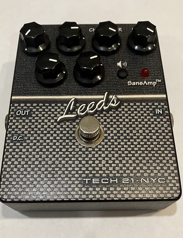 Tech 21 NYC Leeds Overdrive Sansamp Guitar Effects Pedal