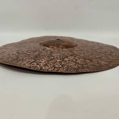 DNA Percussion 14" Hand Hammered Copper Trash Hat image 6