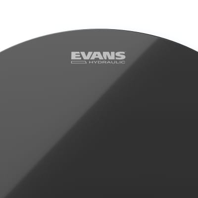 Evans Hydraulic Black Tom Drum Head, 10 Inch image 2