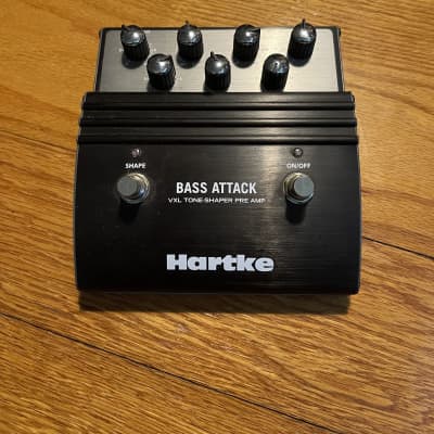 ベース HartKe Bass Attack Hartke Bass Attack Preamp Effects Pedal Electric VXL TONE
