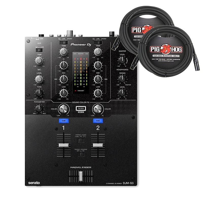 Pioneer DJM-S3 Serato 