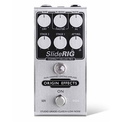 Origin Effects SlideRIG Compact Deluxe MK2 Compressor Guitar Effects Pedal image 1