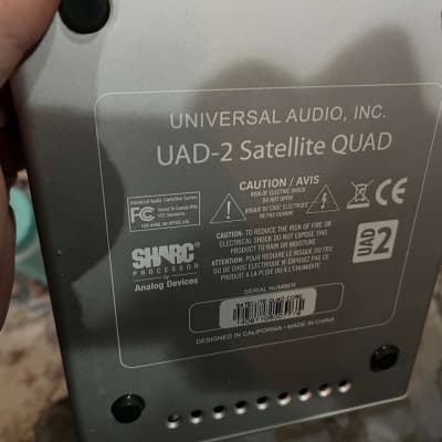 Universal Audio UAD-2 Satellite QUAD Core Firewire DSP Accelerator 2012 - Present - Silver image 3
