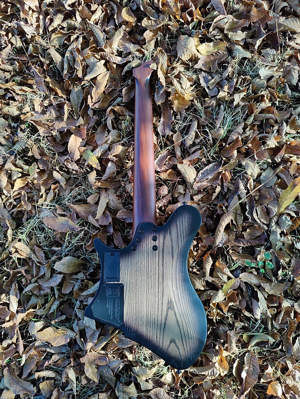 【レア】GOC Guitars Satya Headless Guitar 7 GOC Satya 7 Headless 7-String Electric Guitar (Worn Blue
