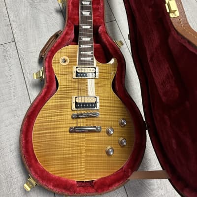 Gibson Les Paul Slash Appetite Electric Guitar | Amber | Reverb