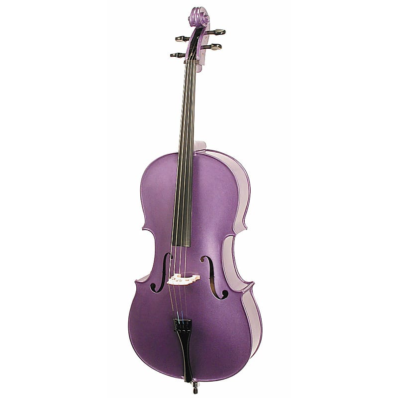 Stentor 1490CPU Harlequin Cello. 3/4 Purple image 1