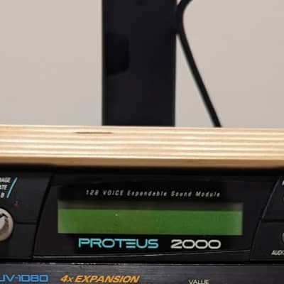 E-MU Systems Proteus 2000 Rackmount 128-Voice Sampler Module 1999 - Black