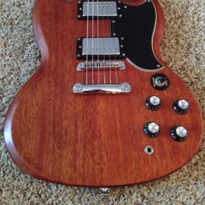 2004 Epiphone 1961 RI SG G-400 Worn Brown - Made in Korea by