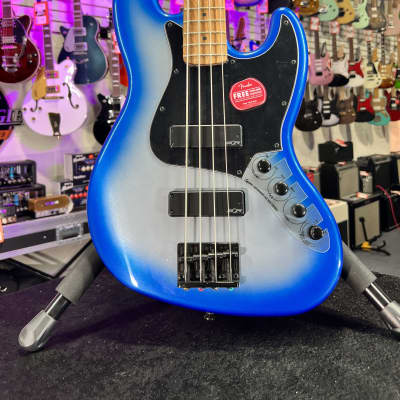 Squier Contemporary Active Jazz Bass HH - Sky Burst Metallic *FREE PLEK WITH PURCHASE*! 030 *FREE PLEK WITH PURCHASE* image 2