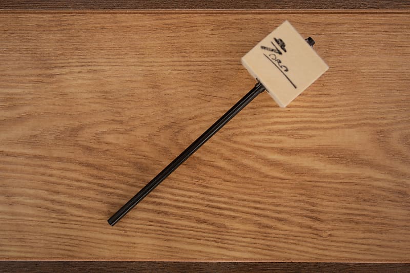 DANMAR 206S ZORO SIGNATURE WHITE SQUARE FELT BASS DRUM BEATER Reverb