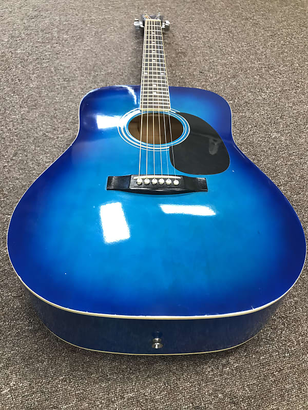 Jay jr acoustic guitar blue new arrivals