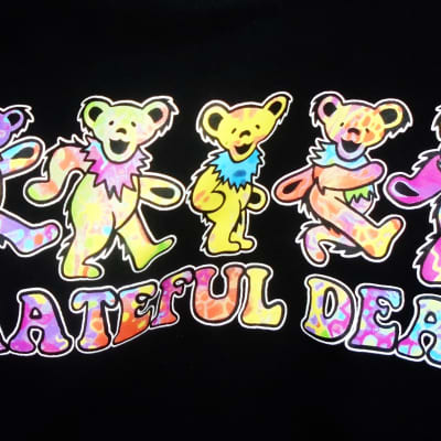 grateful dead NEW grateful dead bears logo M hoodie - garcia pigpen truckin deal american beauty bluegrass image 4